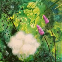 Mysterium I. Acrylics on canvas, 81x81 cm, 2011., 81x81 cm, 2011.